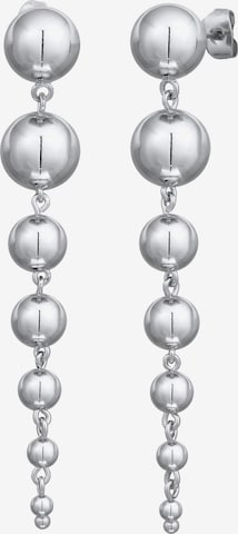 Boucles d'oreilles ELLI en argent : devant