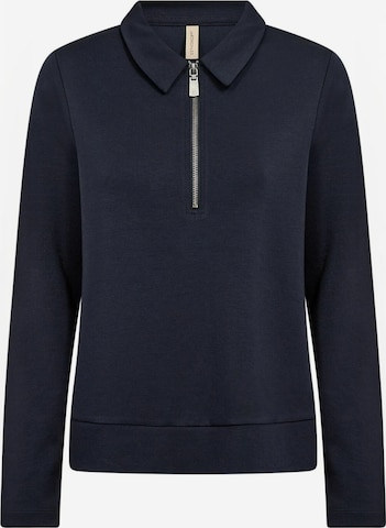 Soyaconcept - Top ' SC-BANU ' en azul: frente