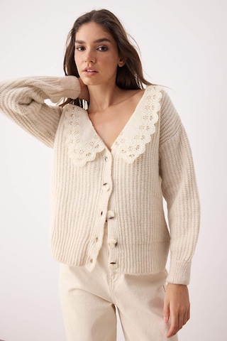 Trendyol Cardigan i beige: forside