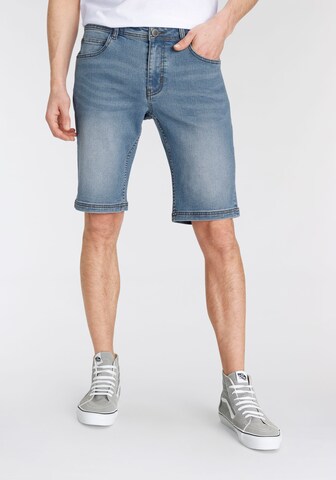 AJC Slimfit Jeans in Blau: Vorderseite