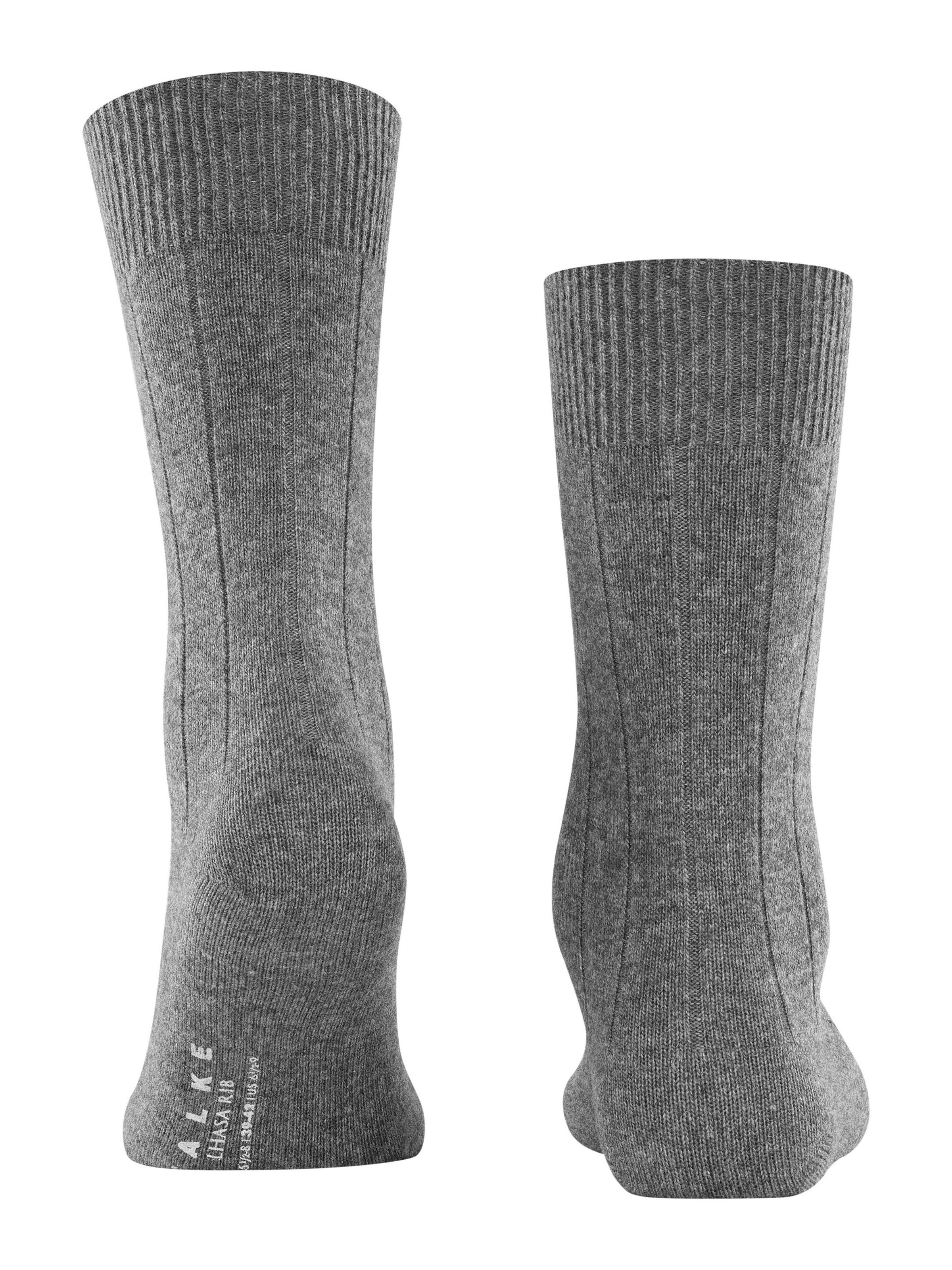 FALKE Socks 'Lhasa Rib' in Grey