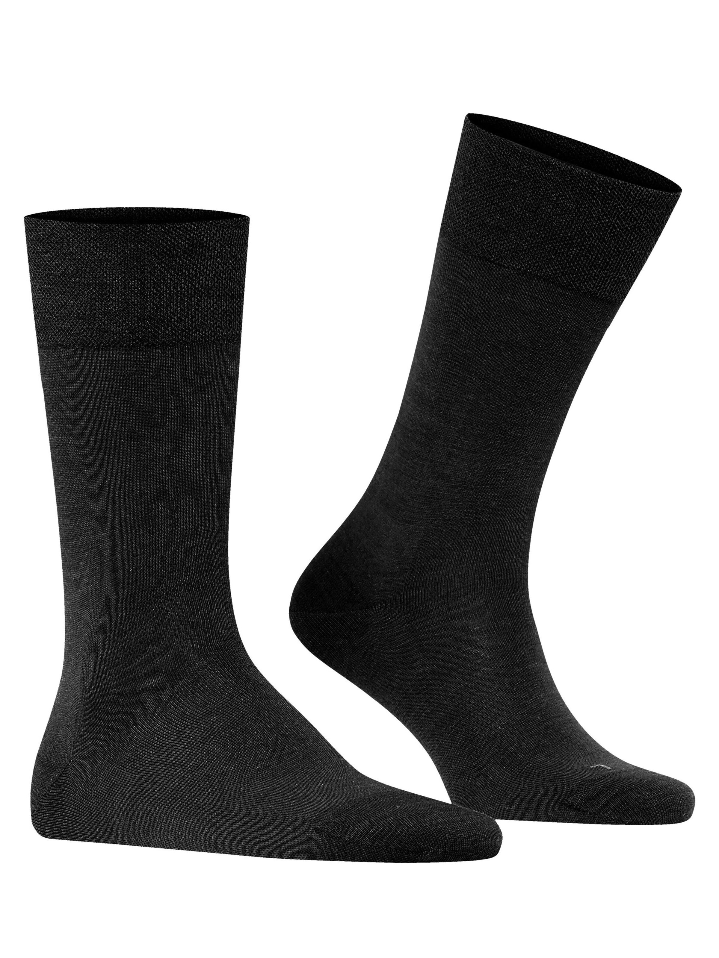 FALKE Socken 'Sensitive Berlin'‌‌‌‌‌‌‌‌‌ in Schwarz