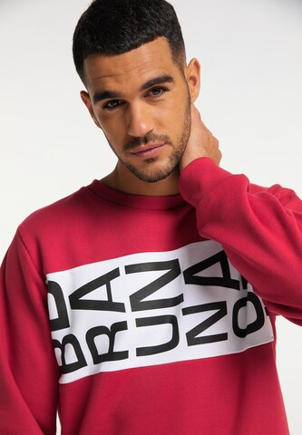 BRUNO BANANI Sweatshirt 'Richardson' in Rot