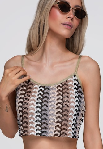 Ombre Top 'OW-TS-E0068' in Bruin