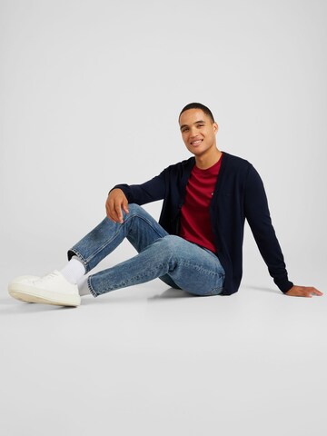 BOSS Knit cardigan 'Avac' in Blue