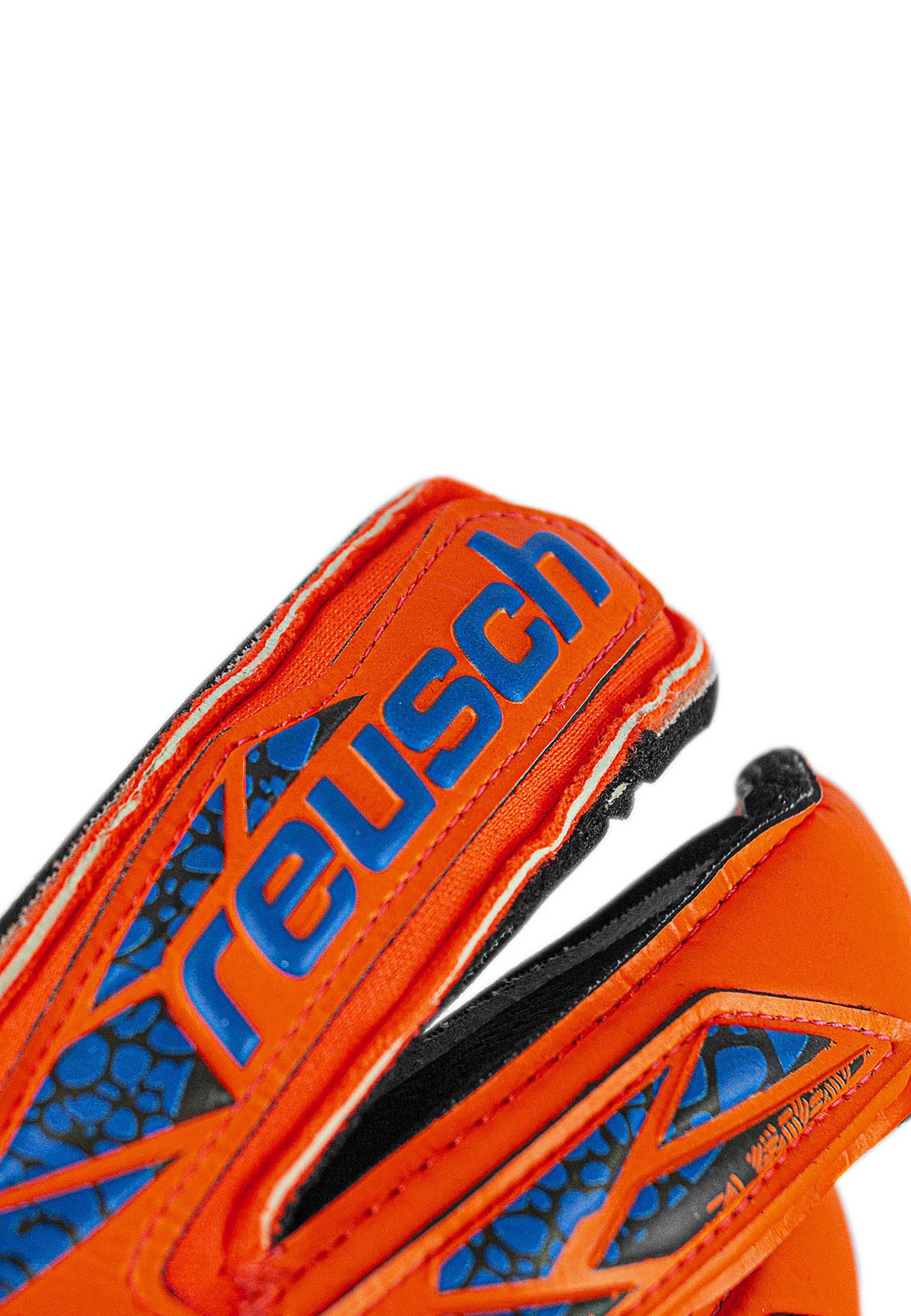 REUSCH Sporthandschoenen 'Attrakt Gold X Evolution GluePrint' in Oranje