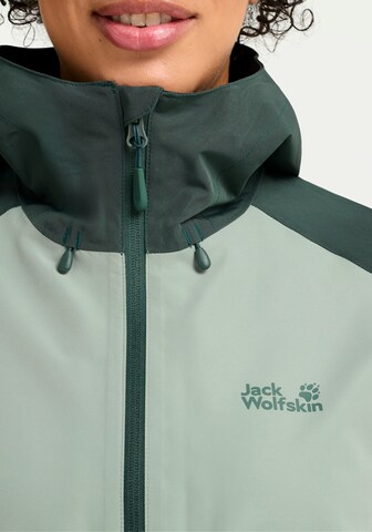 JACK WOLFSKIN Outdoor Jacket in Green