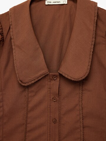 Koton Blouse in Bruin