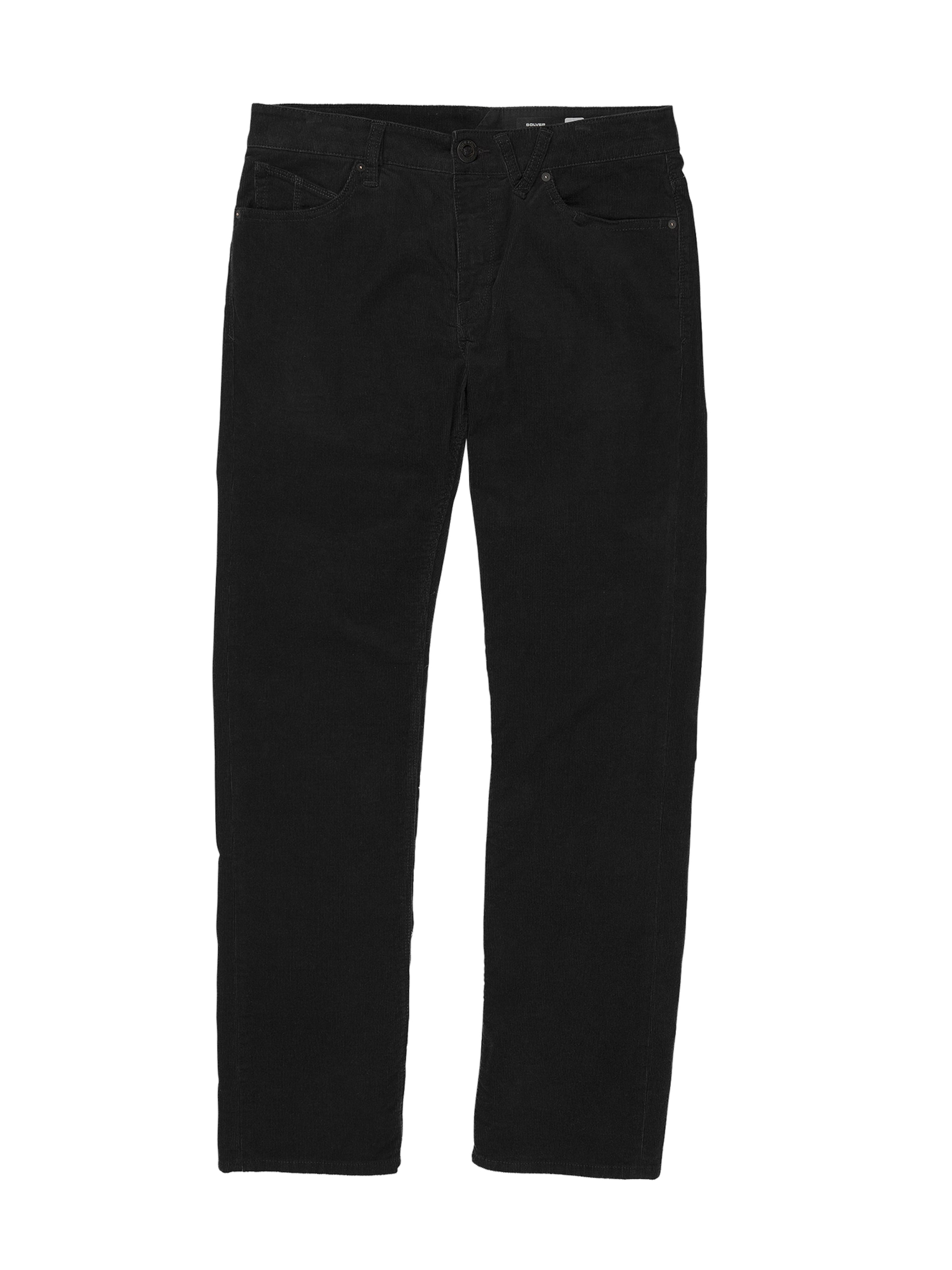 Regular Pantalon chino ' Solver' Volcom en noir : devant