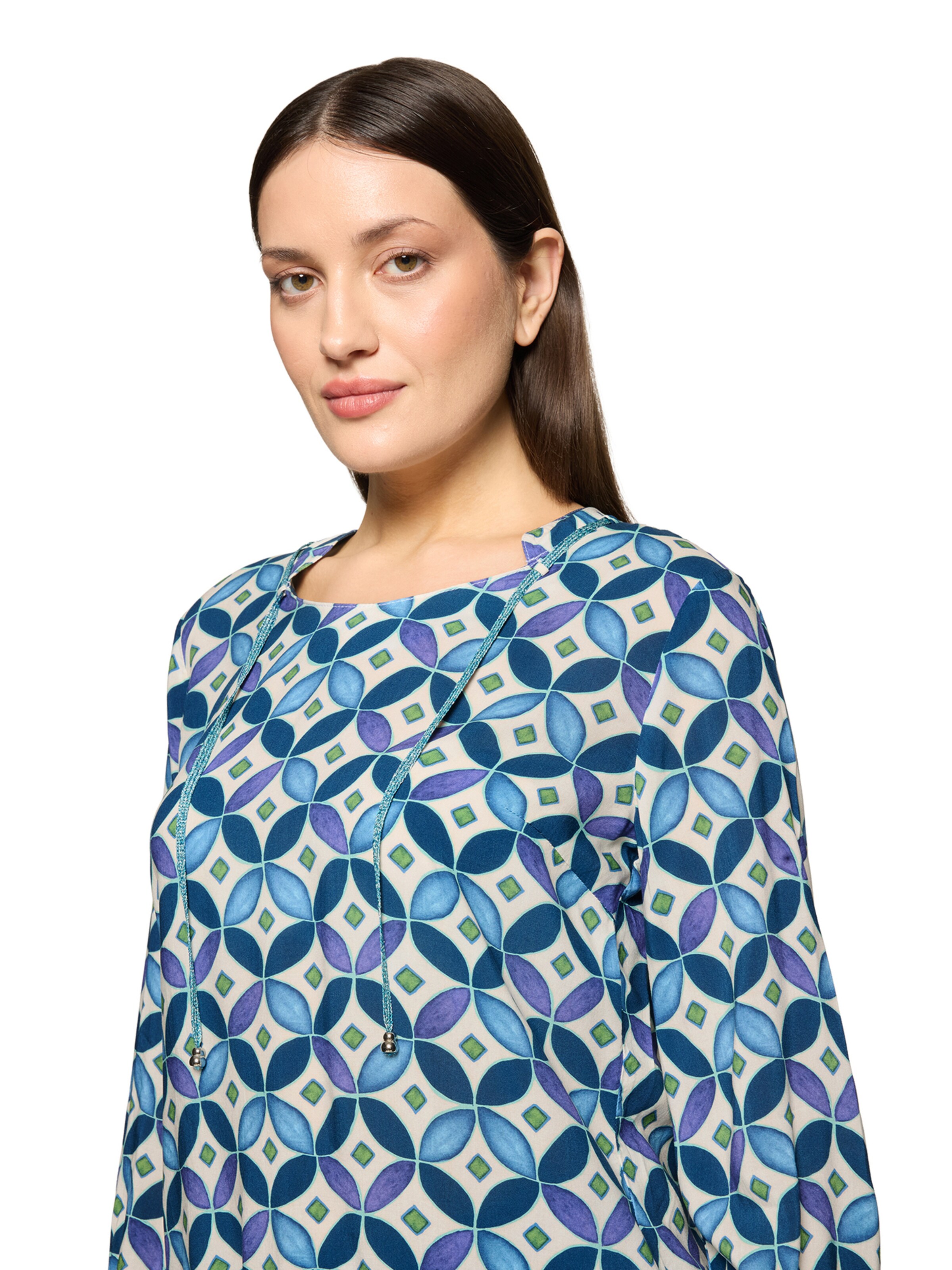 Camicia da donna di Cartoon in blu