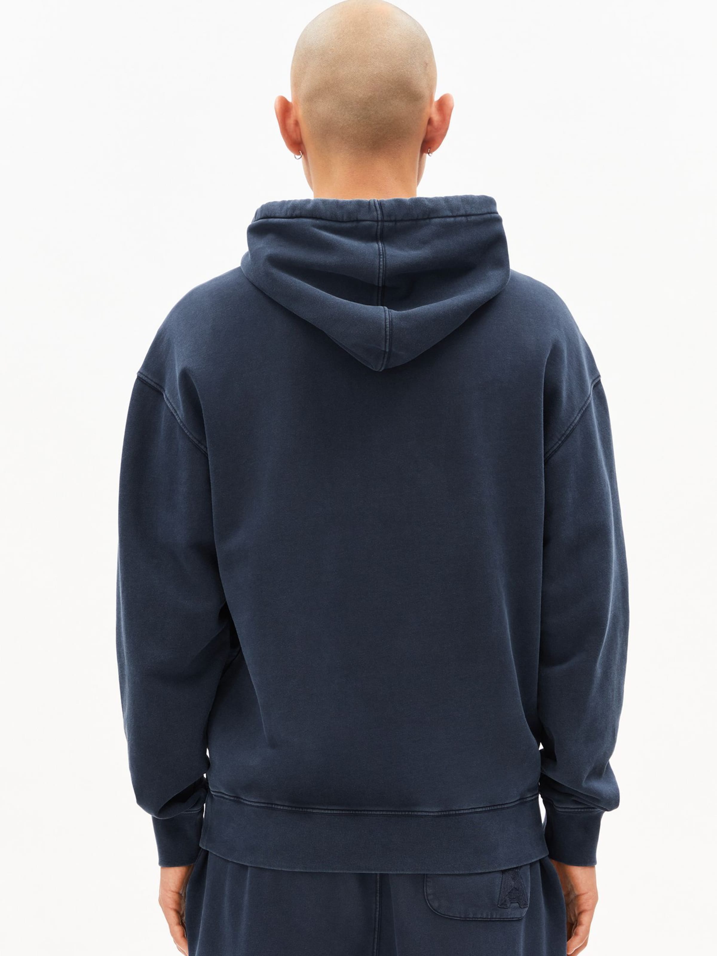 ARMEDANGELS Kapuzenpullover in Blau: Vorderseite