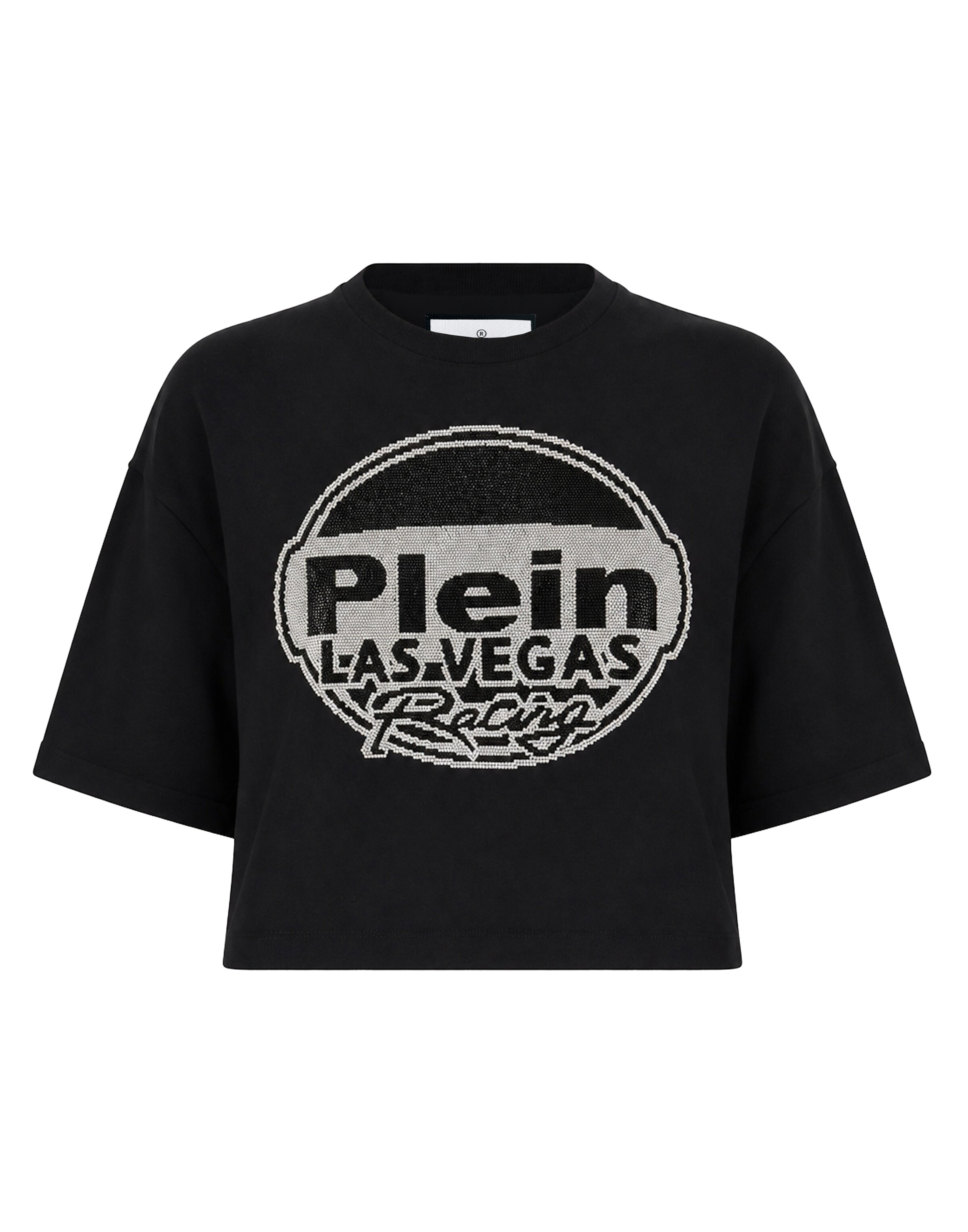 Philipp Plein T-Shirt ' Racing ' in XXXL in grau / schwarz, Produktansicht