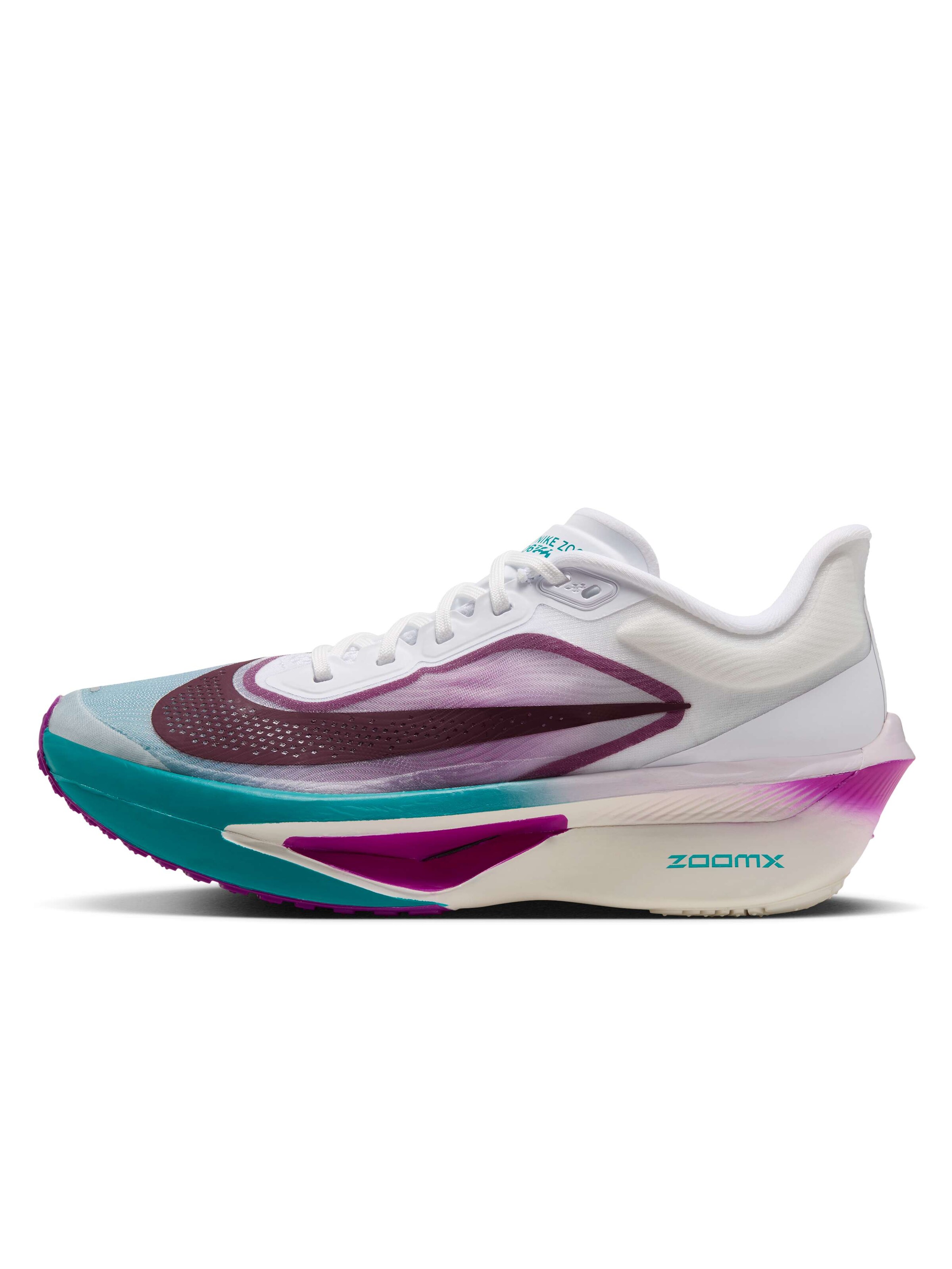 balts NIKE Skriešanas apavi 'Zoom Fly 6': no priekšpuses
