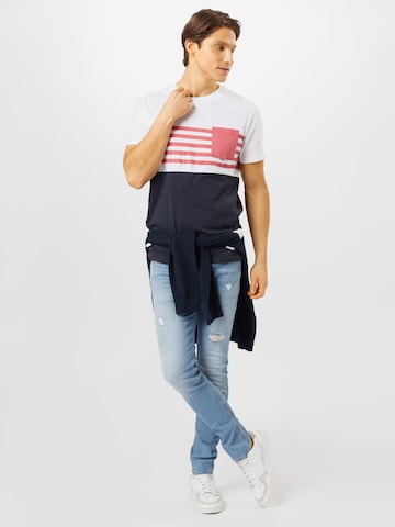 JACK & JONES Skinny Džíny 'Liam' – modrá