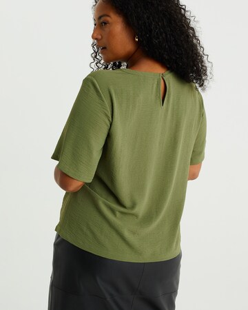 T-shirt WE Fashion en vert