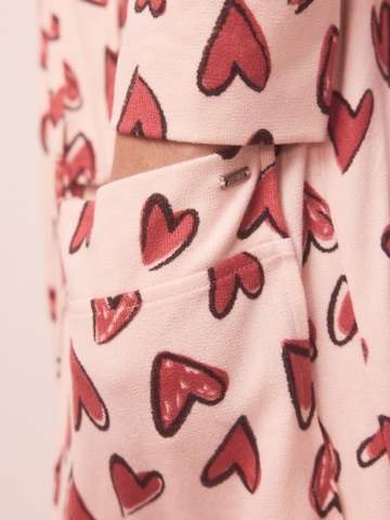 NextDugi kupaći ogrtač - roza boja