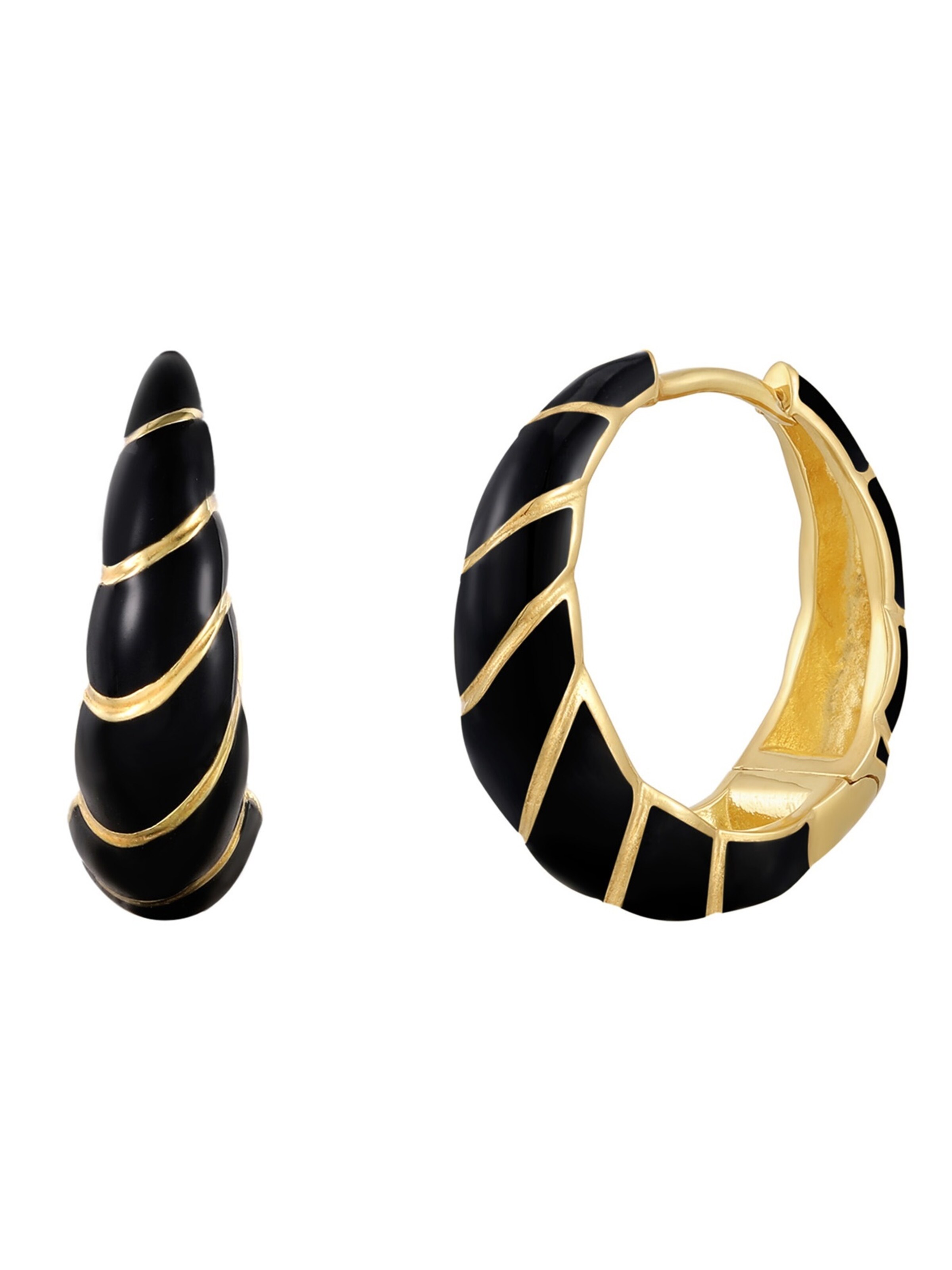 Glanzstücke München Ohrringe in Gold: Vorderseite