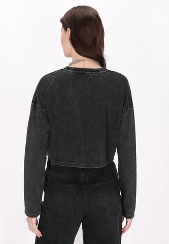 Sweat-shirt myMo ROCKS en noir
