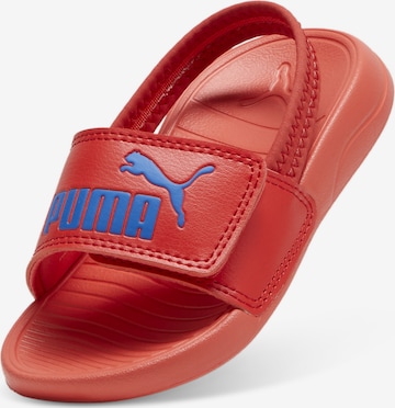 PUMA Beach & Pool Shoes 'Popcat 2' in Red