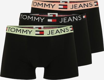 Tommy Jeans Boxers en menthe / rose / noir / blanc, Vue avec produit