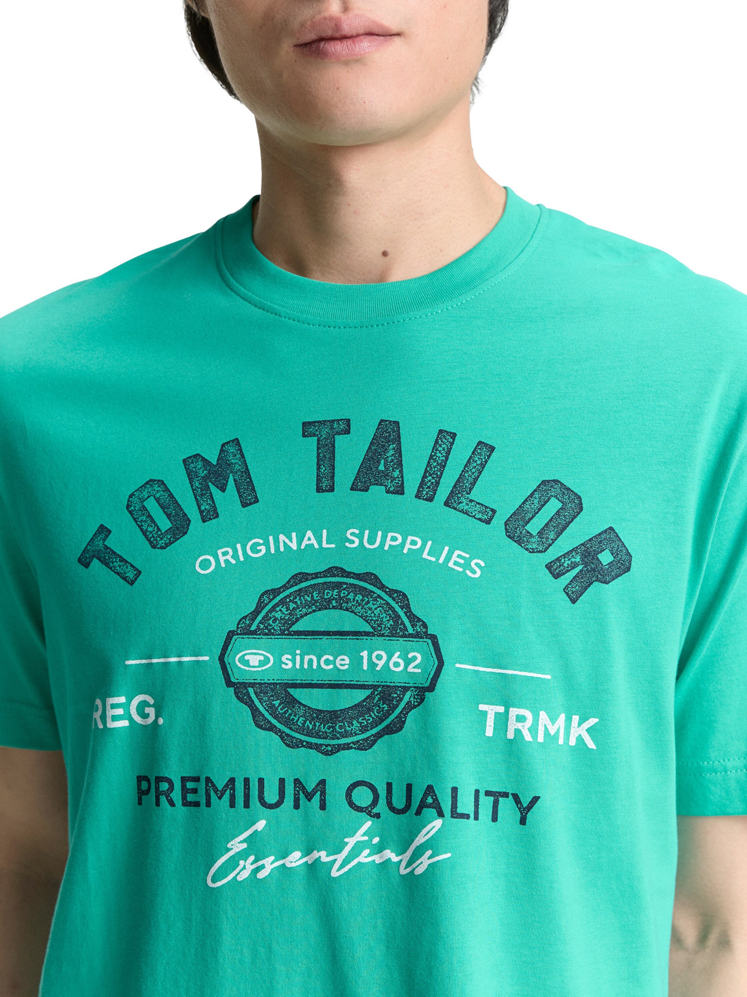 TOM TAILOR Póló - zöld