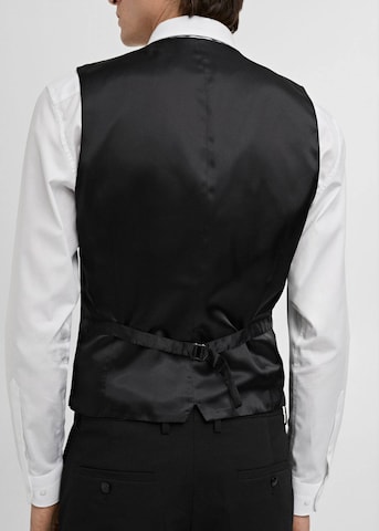 MANGO MAN Weste 'Paris' in Schwarz