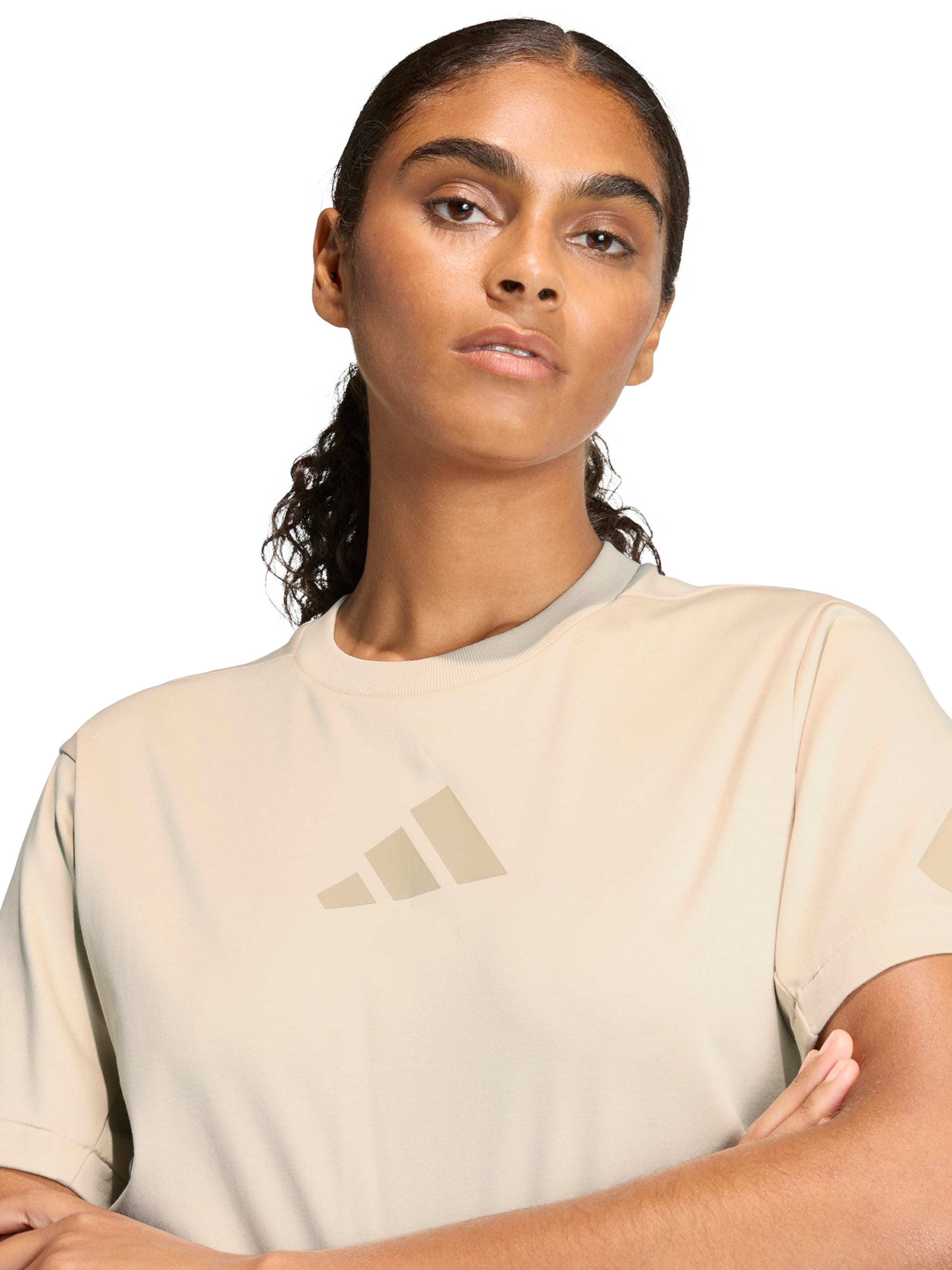 Maglia funzionale 'Z.N.E.' di ADIDAS SPORTSWEAR in beige