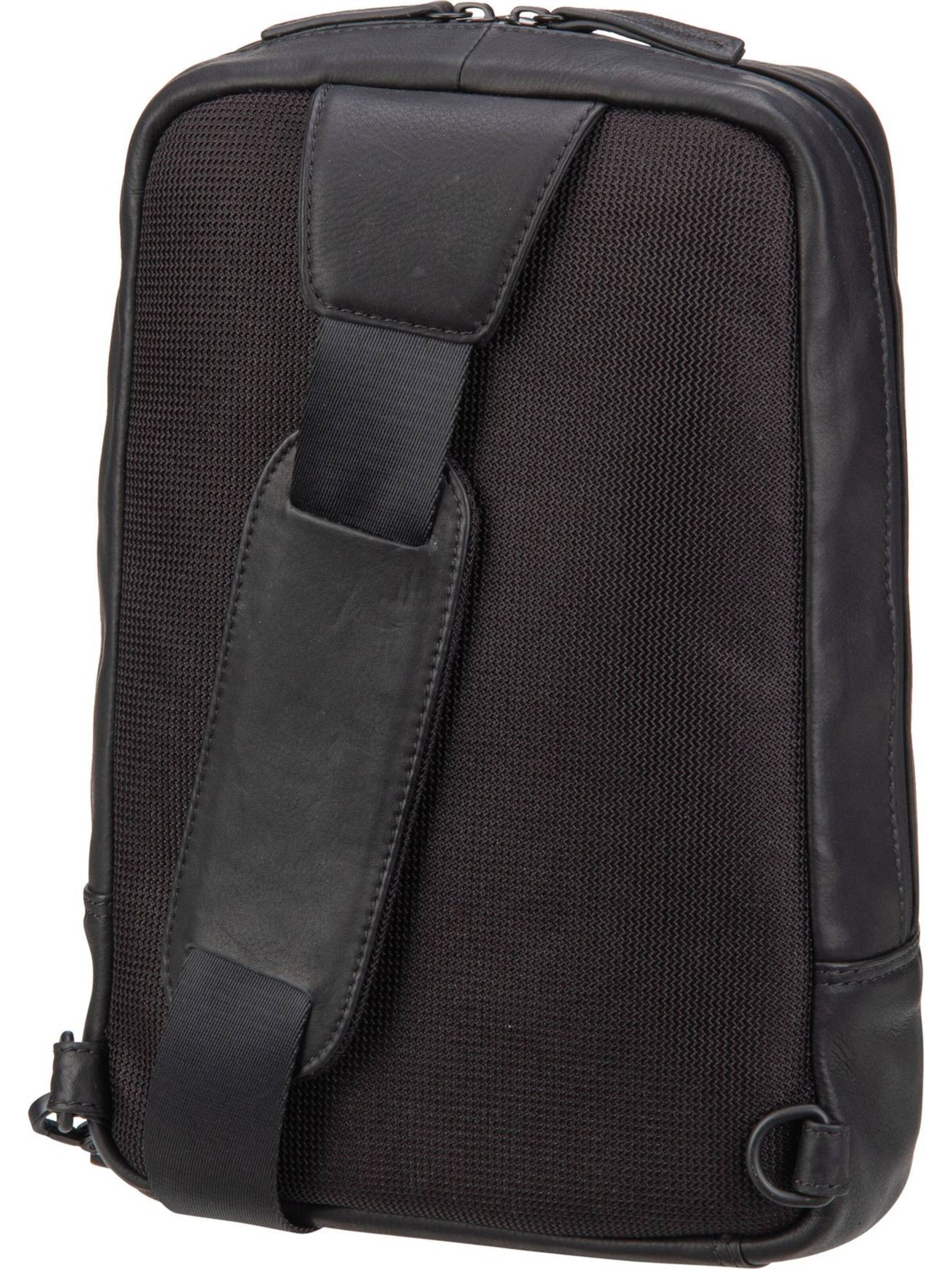 LEONHARD HEYDEN Schoudertas 'Den Haag' in Zwart