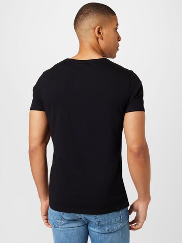 Ragwear T-Shirt 'NEDIE' in Schwarz