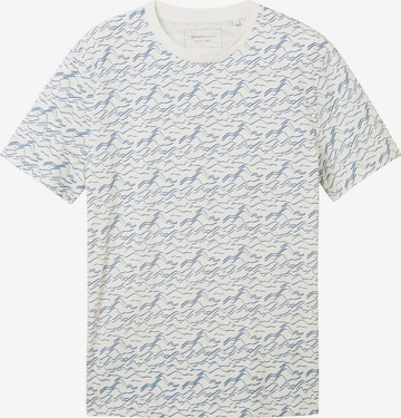 TOM TAILOR DENIM T-Shirt in Weiß | ABOUT YOU