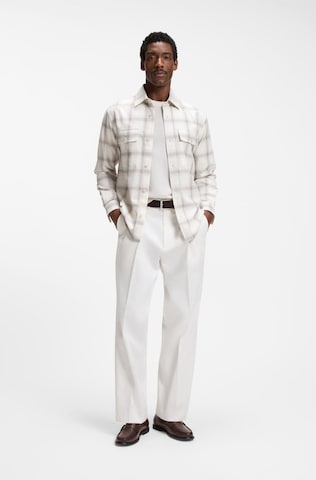 BOSS Sweater ' Leno ' in White