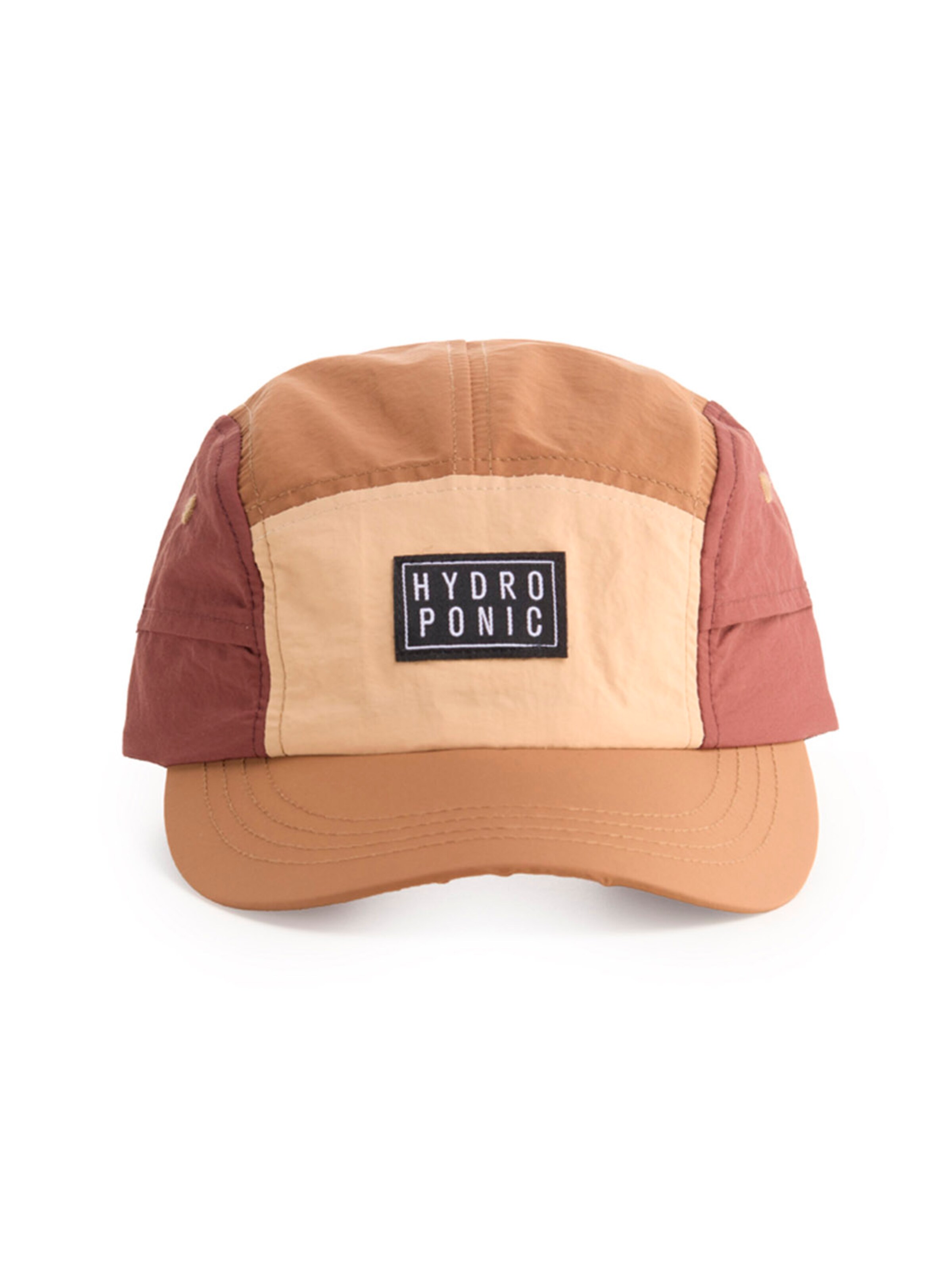 hydroponic - Gorra deportiva 'Hydroponic Haven Cap' en marrón: frente