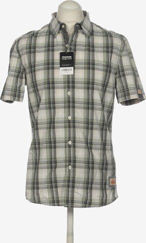 EDC BY ESPRIT Button Up Shirt in L in Green: front