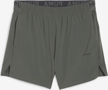 PUMA Workout Pants in Grey: front