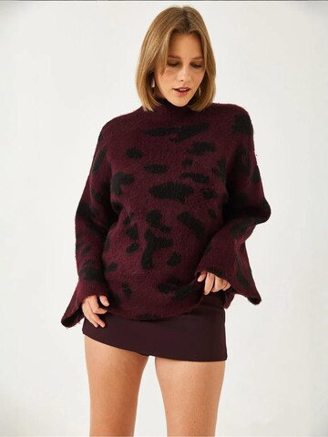 Bianco Lucci Pulóver 'Pullover' - piros