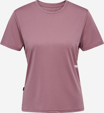 Hummel Performance shirt 'Pulse' in Pink: front