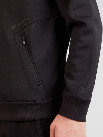 Champion Authentic Athletic Apparel Zip-Up Hoodie 'Tech' in Black