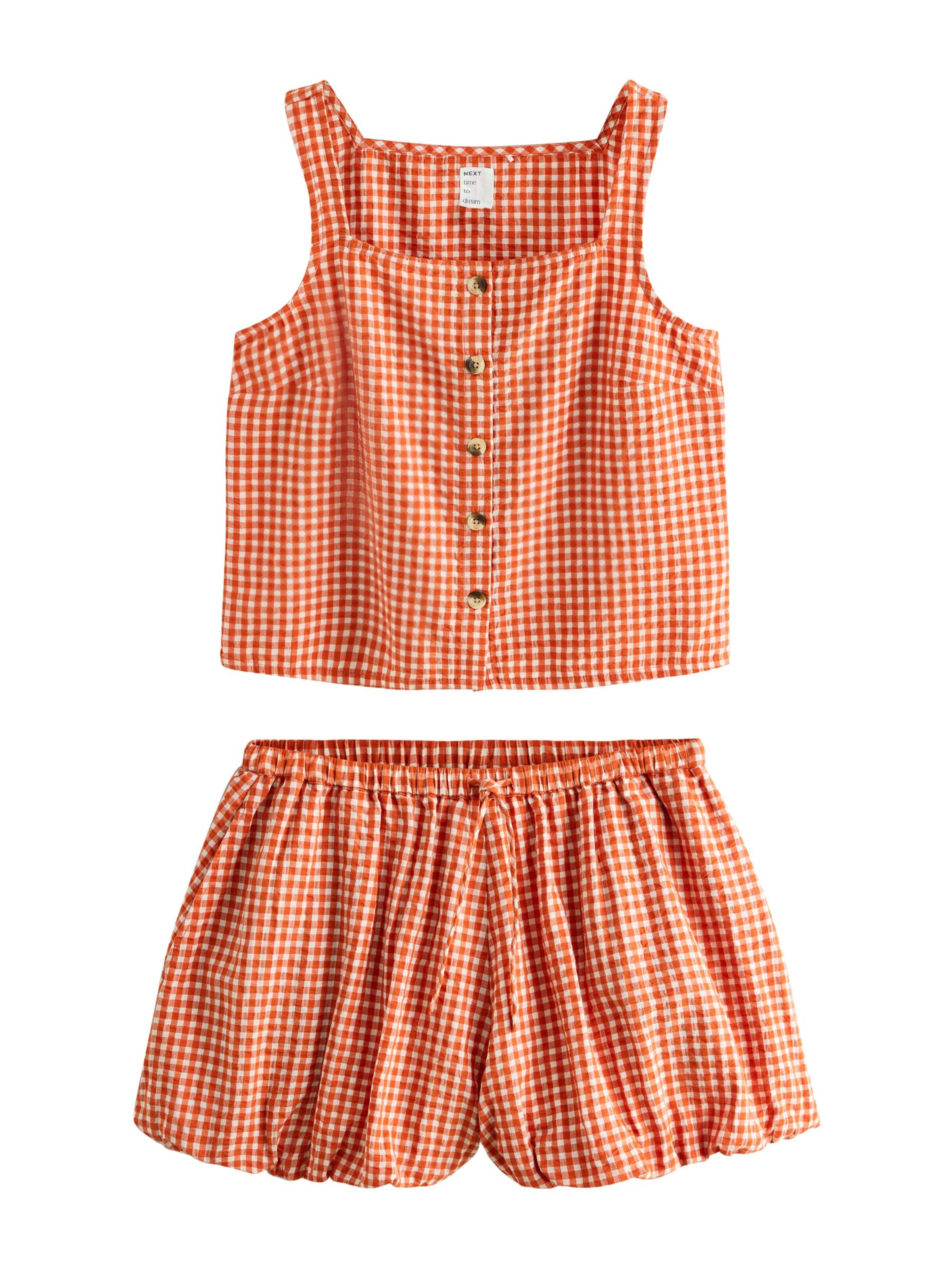 Next Shorty in Orange: Vorderseite