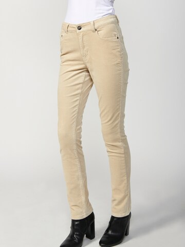 KOROSHI Regular Jeans i beige