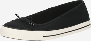 CONVERSE Loafer 'CHUCK TAYLOR' värissä musta: etupuoli