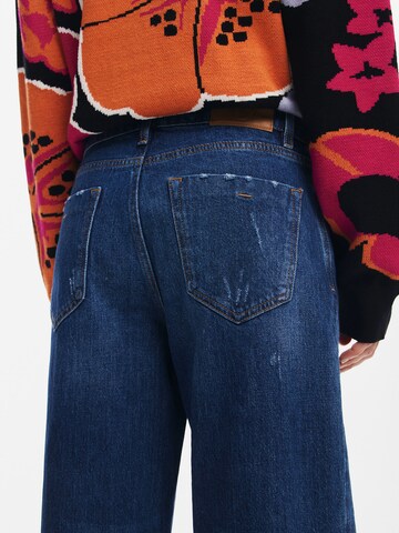 Wide leg Jeans di Desigual in blu