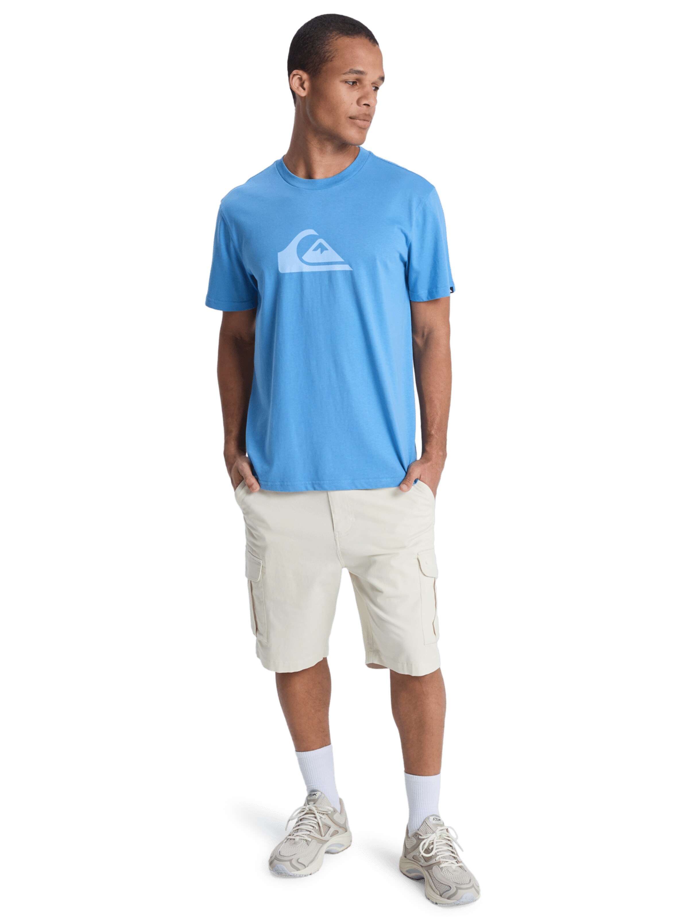 QUIKSILVER Athletic Sweatshirt in Blue