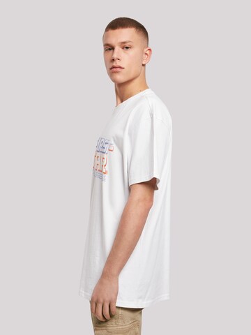 T-Shirt 'FIRSTSTAR' F4NT4STIC en blanc