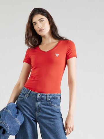 Maglietta di GUESS in rosso: frontale