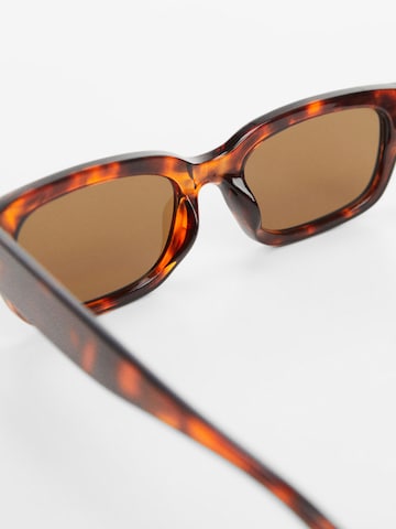 MANGO Okulary przeciwsłoneczne 'MAGALI' w kolorze brązowy