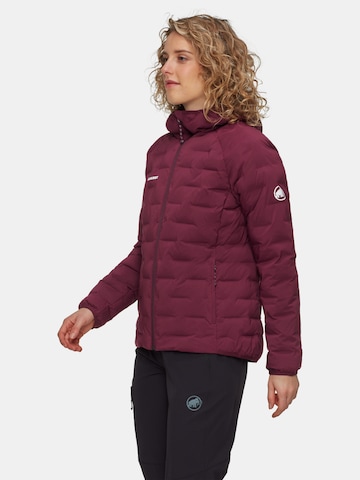 MAMMUT Funktionsjacke 'Sender IN Hooded' in Rot