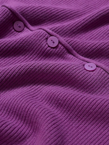 Seasalt Cornwall - Casaco de malha 'Makers' em roxo