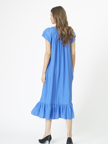 co'couture Jurk 'Sunrise' in Blauw