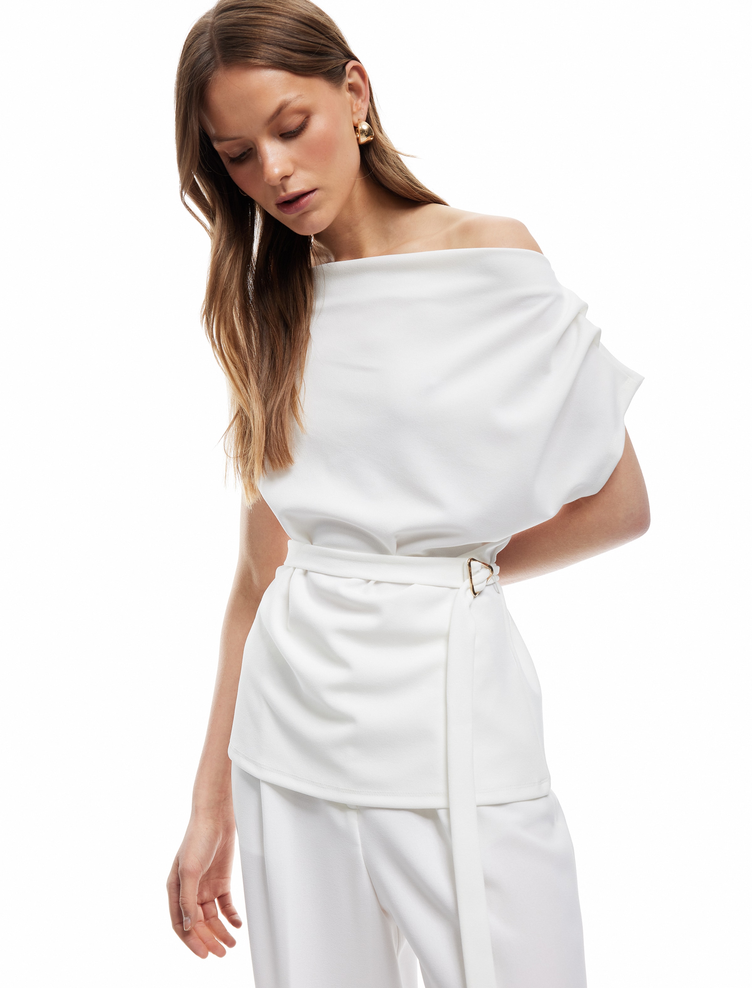 Koton Blouse in Beige: front