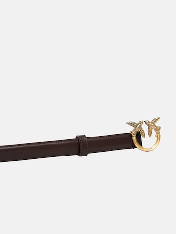 Ceinture 'LOVE BERRY' PINKO en marron